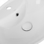 Раковина Qtap Stork 54,6x40,6x18 White с донным клапаном QT1511L737W