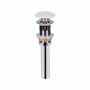 Раковина Qtap Stork 54,6x40,6x18 White с донным клапаном QT1511L737W