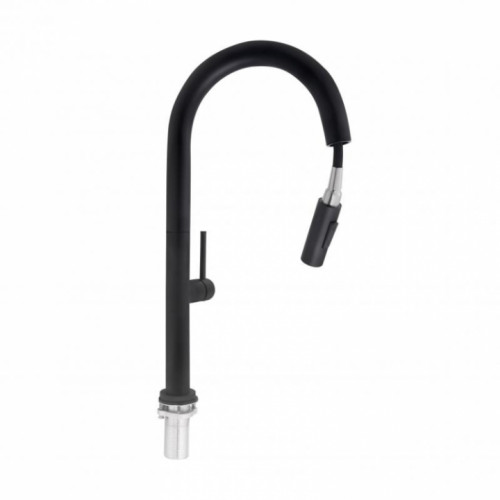 Смеситель для кухни Qtap Lenicka 9138103UB с выдвижным изливом
