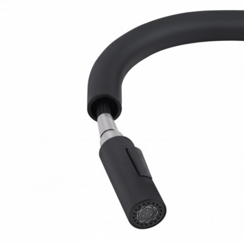 Смеситель для кухни Qtap Lenicka 9138103UB с выдвижным изливом
