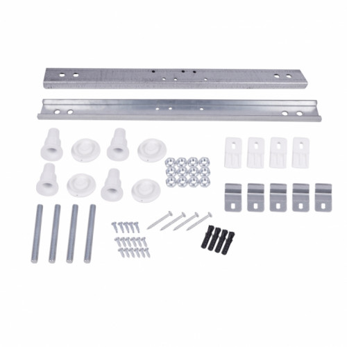 Душовий піддон Lidz Kupala ST90x90x41 з панеллю TP90x90x38 LKUST909041SET