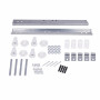 Душовий піддон Lidz Kupala ST90x90x41 з панеллю TP90x90x38 LKUST909041SET