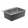 Кухонна мийка Qtap D6050 2.7/1.0 мм Satin (QTD605010)