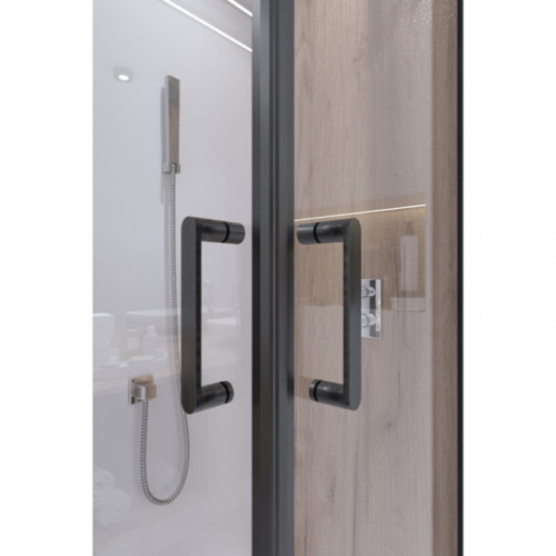 Душевая кабина Qtap Taurus BLA1099SC6 90х90, стекло Clear 6 мм, без поддона TAUBLA1099SC6