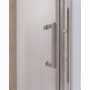 Душевая дверь в нишу Qtap Taurus CRM201-11.C6 97-108x185 см, стекло Clear 6 мм, покрытие CalcLess TAUCRM20111C6