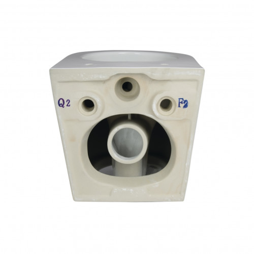 Унитаз подвесной Qtap Robin New безободковый с сиденьем Soft-close QT1333046EUQW