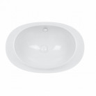 Раковина Qtap Leo 66x42,5x25 White с донным клапаном QT11114032W