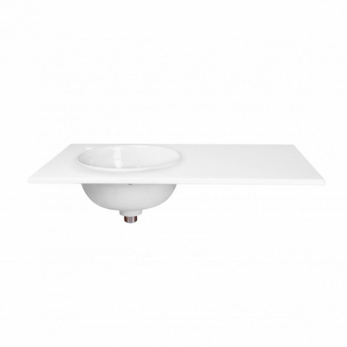 Раковина Qtap Virgo 80x46x30 White з донним клапаном QT1811FL8130ALLW