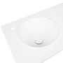 Раковина Qtap Virgo 80x46x30 White з донним клапаном QT1811FL8130ALLW