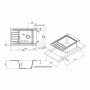 Кухонна мийка Qtap CS 7751 Black (QTCS7751BLA)