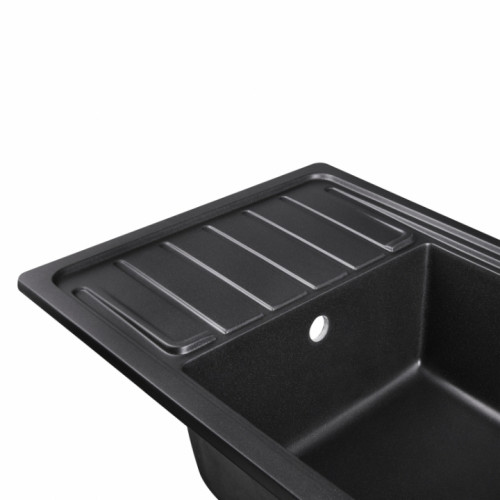 Кухонна мийка Qtap CS 7751 Black (QTCS7751BLA)