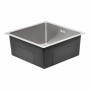 Кухонна мийка Qtap D4645 2.7/1.0 мм Satin (QTD464510)