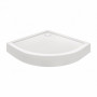 Душовий піддон Qtap Robin 309912C 90x90x12 см + сифон ROBIN309912C