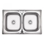 Кухонна мийка Lidz 7948 Decor 0,8 мм (LIDZ7948DEC08)