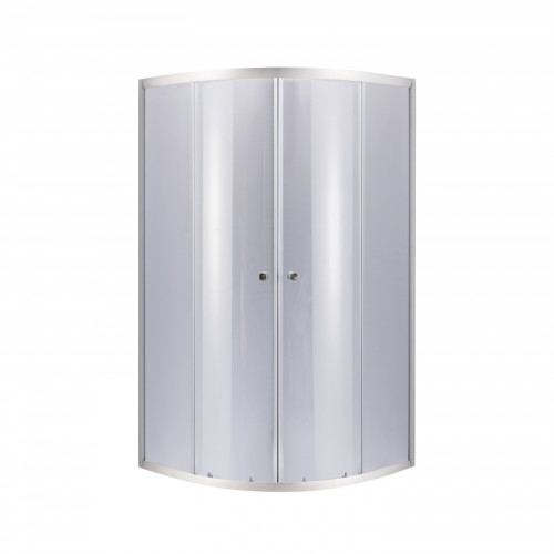 Душевая кабина Lidz Latwa SC80x80.SAT.LOW.GR, стекло тонированное 4 мм без поддона LLSC8080SATLOWGR2