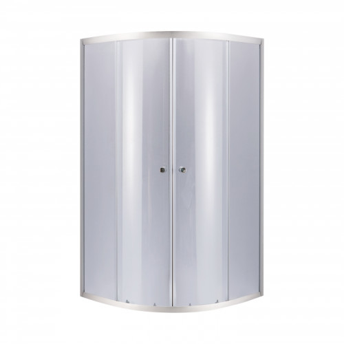 Душевая кабина Lidz Latwa SC90x90.SAT.LOW.GR, скло тоноване 4 мм без поддона LLSC9090SATLOWGR2