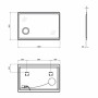 Зеркало Qtap Aquarius 120x80 с LED-подсветкой QT2178141980120W