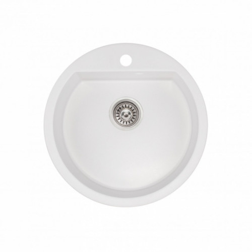 Кухонна мийка Qtap CS D510 White (QTD510WHI650)