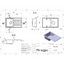 Кухонная мойка Miraggio Versal 750 Белая