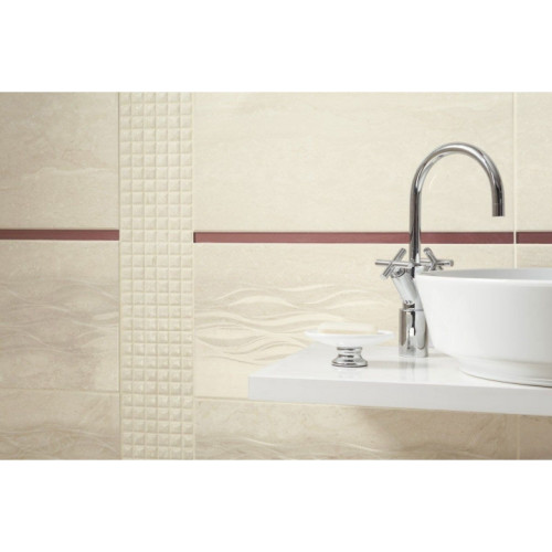 Панно Paradyz Coraline Tulipany бежевый 60x60 PRZ14002