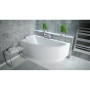 Подголовник MODERN белый для ванны BESCO Quadro, MPPquadro