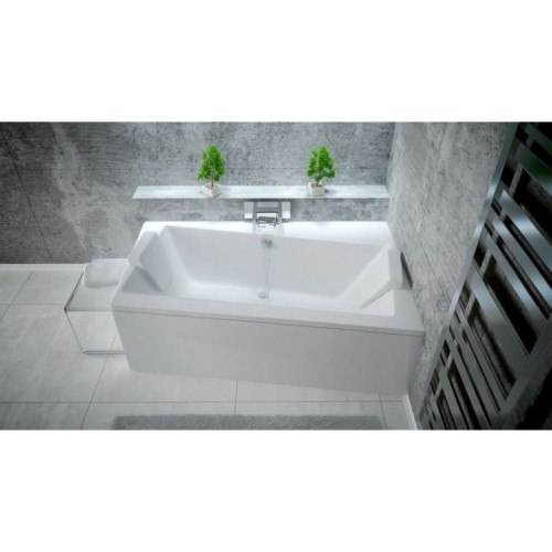 Подголовник MODERN белый для ванны BESCO Quadro, MPPquadro