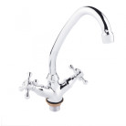 Смеситель для кухни Lidz Mayfair 271F двухвентильный LDMAY271FCRM35550 Chrome