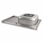 Кухонне миття Lidz 5080-R Decor 0,8 мм (LIDZ5080RDEC06)