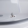 Душевая кабина Lidz Wieza SC90x90.SAT.MID.L, стекло Linie 4 мм LWISC9090SATMIDL