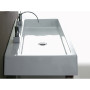 Раковина на стільницю Simas Frozen 90 з можливістю встановлення на структуру (FZ/DUCG1), U 90