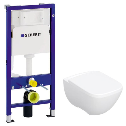 Инсталляция GEBERIT Duofix 458.103.00.1 + Унитаз подвесной Geberit Modo 502.827.00.1