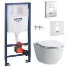 Комплект инсталляции: Унитаз Laufen PRO + Инсталляция Grohe Rapid SL 3в1, H8669570000001+38772001+37131000