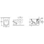 Комплект инсталляции: Унитаз подвесной Villeroy Boch ARCHITECTURA Directflush с сиденьем Slow closing + GROHE инсталляция, 5684HR01+38721001+37131000
