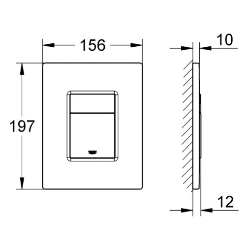 Инсталляция GROHE RAPID 3в1, UA388400KF0