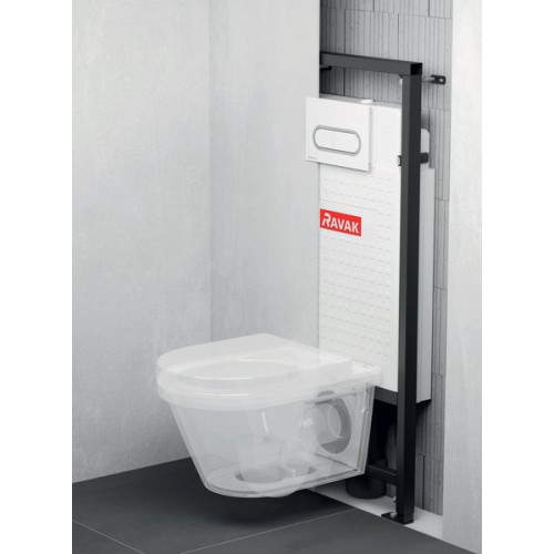 Инсталляция Ravak G II/1120 для подвесного унитаза, гипсокартон, X01703
