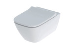 Унитаз подвесной Geberit Smyle Square Rimfree безободковый soft close 500.683.00.2