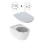 Унітаз підвісний Geberit ICON Rimfree 500.784.01.1 безободковий з сидінням soft close