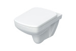 Унитаз подвесной Geberit Selnova Square Rimfree 501.961.00.1 безободковый soft close