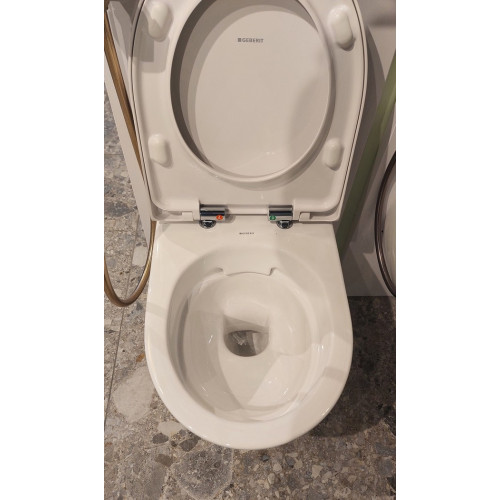 Унитаз подвесной Geberit Modo 502.939.00.1 безободковый soft close