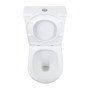Унітаз компакт Qtap Dove Rimless безободковий з сидінням Slim soft-close QT06228380BW