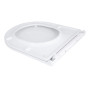 Унітаз компакт Qtap Dove Rimless безободковий з сидінням Slim soft-close QT06228380BW