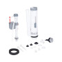 Унітаз компакт Qtap Dove Rimless безободковий з сидінням Slim soft-close QT06228380BW