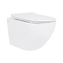 Унітаз підвісний Qtap JAY Ultra Quiet безободковий з сидінням soft-close QT07335177W