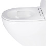 Унітаз підвісний Qtap JAY Ultra Quiet безободковий з сидінням soft-close QT07335177W