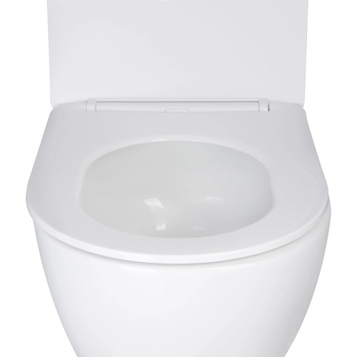 Унітаз підвісний Qtap JAY Ultra Quiet безободковий з сидінням soft-close QT07335177W