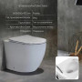 Унітаз підлоговий Qtap Robin Ultra Quiet безободковий з сидінням soft-close QT13223381AW