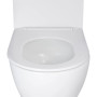 Унітаз підвісний Qtap Robin Ultra Quiet безободковий, сидіння дюропласт soft-close QT13332381АSW