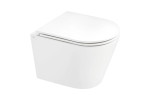 Унитаз подвесной Qtap Scorpio Ultra Quiet безободковый с сиденьем дюропласт soft-close QT1433053EUQW