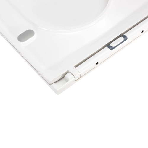 Унітаз підвісний Qtap SCORPIO Ultra Quiet безободковий з сидінням soft-close QT14332380AW