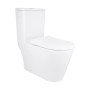 Унитаз моноблок Qtap SWAN Ultra Quiet безободковый с сиденьем soft-close QT16226080AW